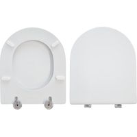 Copriwater Hatria Day-Time compatibile in poliestere bianco