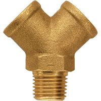 Y-Stück 1/8" 1x AG 2xIG LÜDECKE YA10