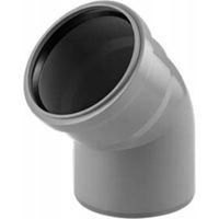 Magnaplast Coude PVC 87° Gris 75 mm pour évacuation