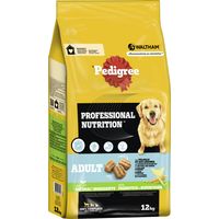 Pedigree Professional Nutrition Hundetrockenfutter Adult 12 kg Geflügel & Gemüse