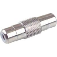 Adaptador RCA Hembra-Hembra Recto Metalico