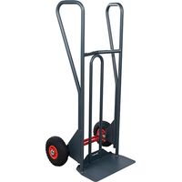 Diable basculement assisté - Roues pneumatiques - Charge max 350kg - 810310121