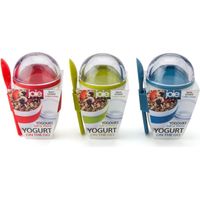 Joie Yaourt On the Go Beker 2 Compartimenten + Lepel 228ml