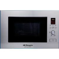 Orbegozo MIG 2330 INOX - Horno Microondas Integrable 23 Litros Con Grill Inox