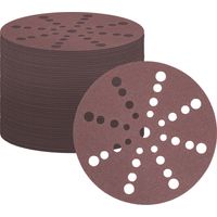 STIER Schleifscheiben Holz D150 / P120 / 32-Loch / 25 Stk., Schleifpapier, Exzenterschleifpapier, Exzenterschleifscheiben, 150mm