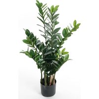 Zamioculcas artificiel en pot, H 90 cm, D 52 cm - dimhaut: H 90 cm
