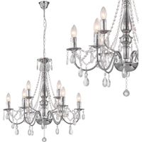 LAMPADARIO A SOSPENSIONE TOOLIGHT EBT016-9CP CHROME