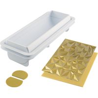 Silikomart Diamond Buche Stampo in Silicone, Multicolore, 25 x 8 x 6.7 cm