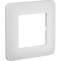 Placa Casual de 1 Poste Blanca