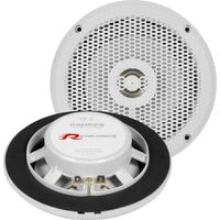 Renegade RSM52W: altavoces de dos vías, diámetro de 130 mm, potencia RMS de 60 vatios, resistentes al agua.