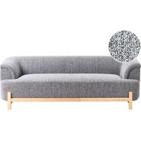 Sofa 3-Sitzer ALNOR Stoff Dunkelgrau