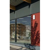 LCD AUßENWANDLEUCHTE, MIT BEWEGUNGSMELDER, LED 13 WATT, 3000K, GRAPHIT/EDELSTAHL (039LEDSEN)
