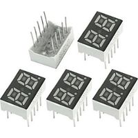 5 tubes numériques LED