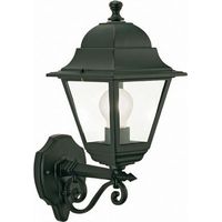 Applique Media In Alto E27 linea old nero