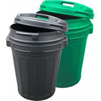 Bidon mit Schraubendeckel und hermetischer Schließung - Green