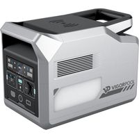 Tragbare elektrische Energie-Station Captain 1200 - 1280Wh und 2400W Spitze - Vigorpool