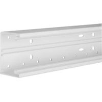 Hager Brüstungskanal Unterteil weiß 2m PVC