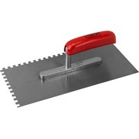 CON P Zahnglättekelle 280 x 130 mm, Zahnung 6 x 6 mm Stahl Fliesenwerkzeug