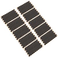 Marhynchus Gaming Grip Decal Sticker 10pcs Black Anti Slip Phone Tape Stickers Non Slip Hexagonal Grip Tape pour Le Clavier de Souris Tablette pour Ordinateur Portable