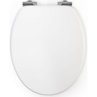 WC-Sitz - GELCO DESIGN - Magnetische Fallsicherung - Weiß