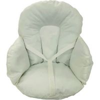 Coussin de chaise pour bébé en pvc Blanc