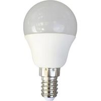 LED E14 SPHERIQUE - 9W BLANC CHAUD