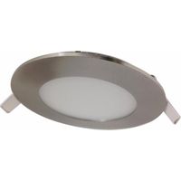 Silamp – Spot LED encastrable rond 6W – Aluminium – Blanc neutre 4000K – Éclairage 540 lumens – Angle 120° – IP44 pour intérieur