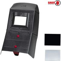 MASCHERA SALDARE ECOLINE CON VETRO NERO E TRASPARENTE