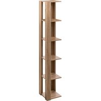 Ecksäulenregal in eiche-natureffekt beige - 5five