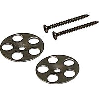 WholeSeal Wetroom 50 Pack of 25mm Screws and 35mm Floor Washers