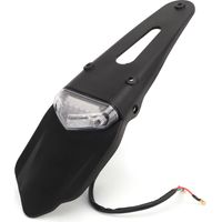 Feu arrière de moto DC 12V, garde-boue arrière, Signal d'arrêt, feu arrière de plaque d'immatriculation pour tout-terrain.