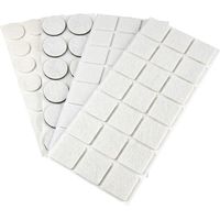 SOTTOSEDIA AUTOADESIVO ø 16 - pz 15 bianco- 10 blister - Blister Koncreto