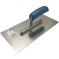 HAROMAC Glättekelle L.280mm B.130mm Buchenholzgriff Zahn 4x4mm rostfr.VA HAROMAC