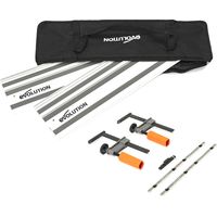 Evolution – Guide de coupe 1,4m ST1400G2 – Rail de guidage pour scie circulaire – Précision 0,5mm – Construction aluminium anodisé 6063-T5