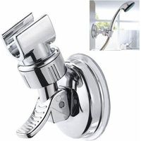LaBlanc - Support de Douche, Support Douche Ventouse, Support Douchette Ventouse Orientable, Support Douche sans Percage, Support de Pomme de Douche Mural Universel, Fixation Pommeau de Douche