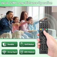 Télécommande universelle pour téléviseur, télécommande universelle compatible avec Samsung, LG, Sony, Hisense, TCL, Panasonic, Philips, Blu-ray, barre de son, appareils de streaming