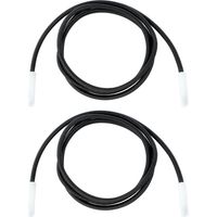 Tendeur sandow 1,50m avec embouts plastiques basculants – Imputrescible et traité anti UV – Lot de 2 pièces pour bâche de piscine – Poolco