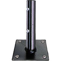 Cottage Post Optional Bracket Small - L7.8 x W7.8 x H10.5 cm - Black