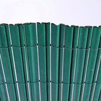 NORTENE Canisse PVC double face verte 1,5 x 3 m - fil PEHD - 30 % recyclé