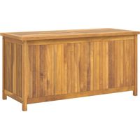 Maison Exclusive - Cassa da Giardino 114x50x58 cm in Legno Massello di Teak