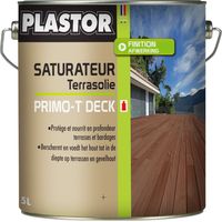 Plastor Saturateur Primo-T Deck à Base d'Huile Naturelle Conditionnement: 5L - Couleur: INCOLORE
