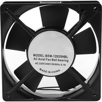 Ventilateur axial silencieux ultra-puissant 50000 heures double roulement à billes pour projets DIY ventilation extraction