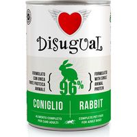 Disugual Dog Adult Coniglio - Lattina 400 Gr -