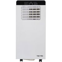 Qlima – Climatiseur mobile silencieux 2,6 kW – Classe A – 50 à 65 m³ – Contrôle électronique – Déshumidification – Gaz réfrigérant R290