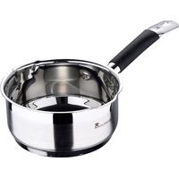 Casseruola 16x7,5cm 1,3l in acciaio inox foodies bgmp-1500-bk masterpro