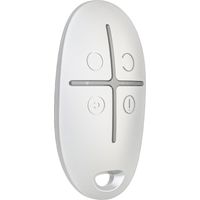 Télécommande SpaceControl AJAX 4 boutons – Activation/désactivation alarme jusqu'à 1300m – Bouton panique avec cryptage radio