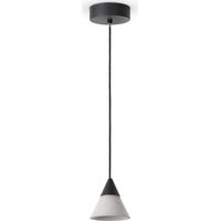 Paco Home Sospensione Tavolo Da Pranzo Lampada Da Tavolo Cemento Rétro Vintage Lampada Nero-Cemento, Tipo 1