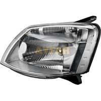 Faro delantero para Peugeot Partner, Citroen Berlingo 2003-2008 Lado derecho, con motor
