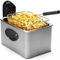 Frittura elettrica per famiglie Frifri in acciaio inox 4,5 litri