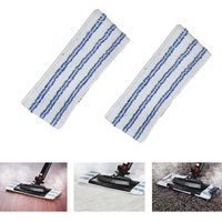 Serpillères microfibre Polti Nettoyage 2pcs, compatible Vaporetto Kit Vaporflexi Propriétaires de Polti Vaporetto